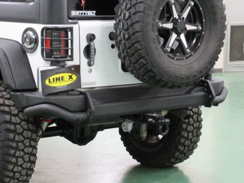 JEEP JKラングラー　AEVリアバンパー　LINE-X　カスタム